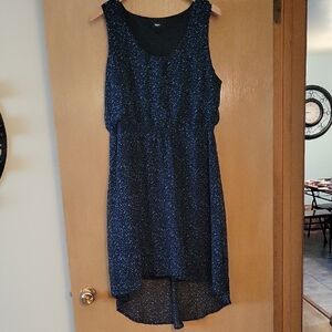 Mossimo Blue And Light Green, High Low Dress